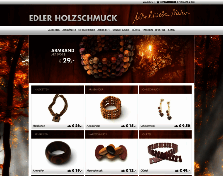 Edler-holzschmuck.de thumbnail