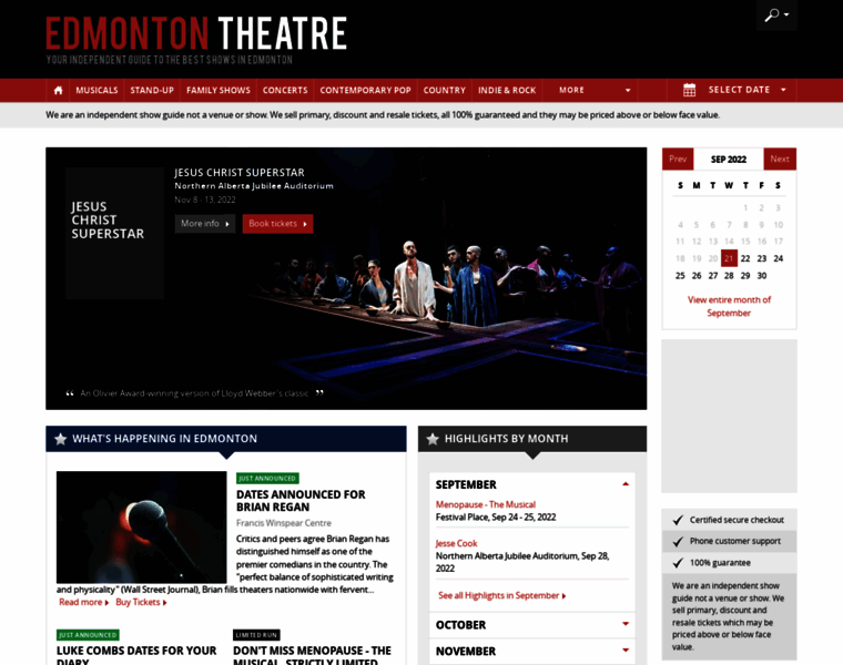 Edmonton-theatre.com thumbnail