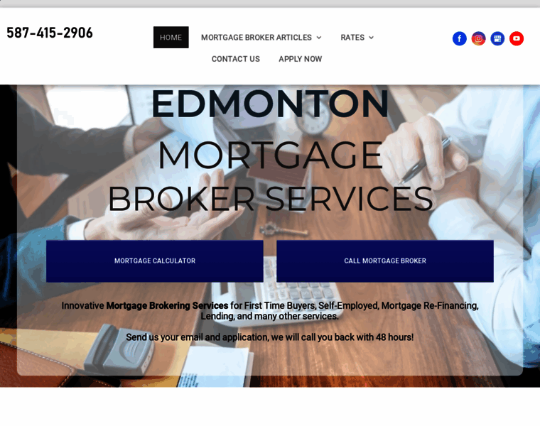 Edmontonmortgagebrokerservices.com thumbnail