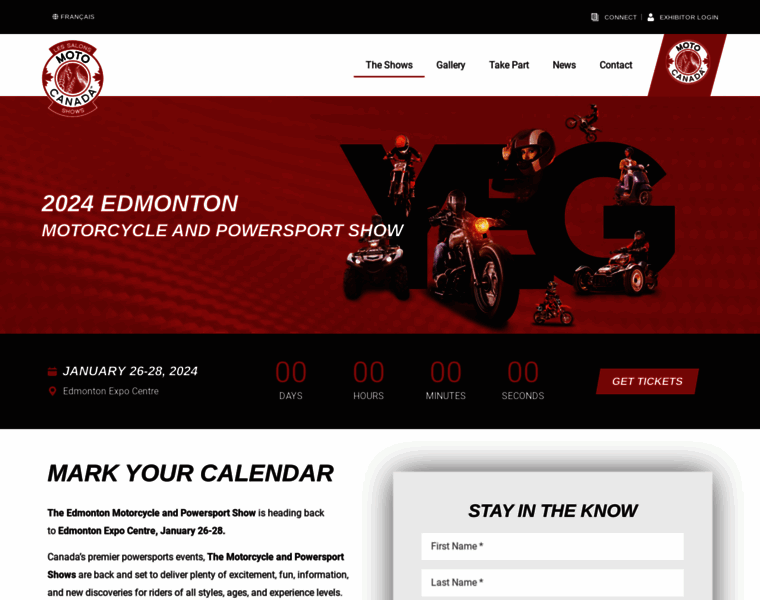 Edmontonmotorcycleshow.ca thumbnail