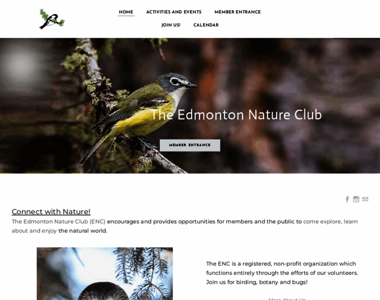 Edmontonnatureclub.ca thumbnail
