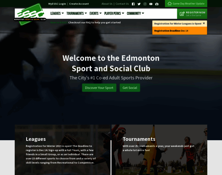 Edmontonsportsclub.com thumbnail
