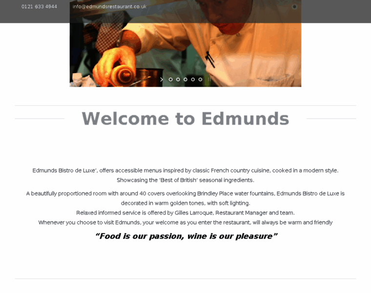 Edmundsrestaurant.co.uk thumbnail