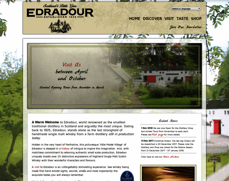 Edradour.co.uk thumbnail