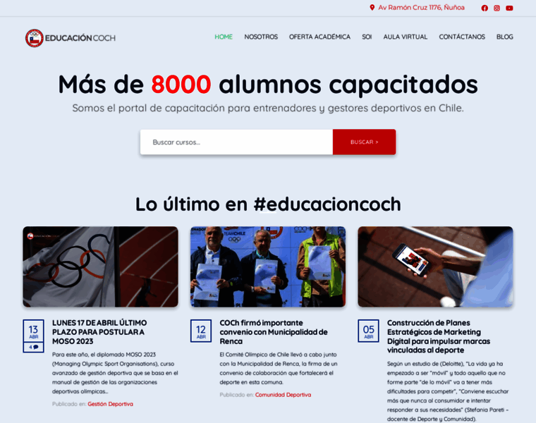 Educacioncoch.cl thumbnail
