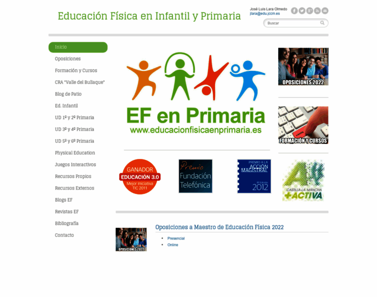 Educacionfisicaenprimaria.es thumbnail