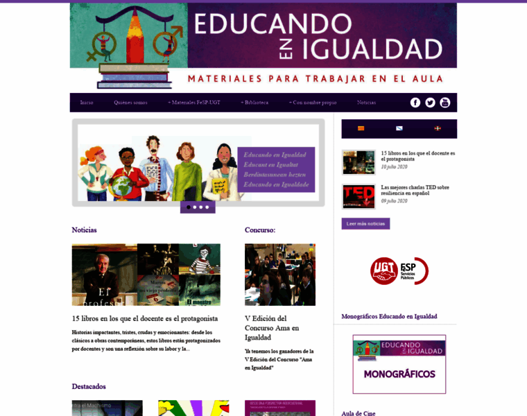 Educandoenigualdad.com thumbnail