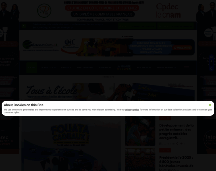 Educarriere.ci thumbnail Educarriere.ci thumbnail