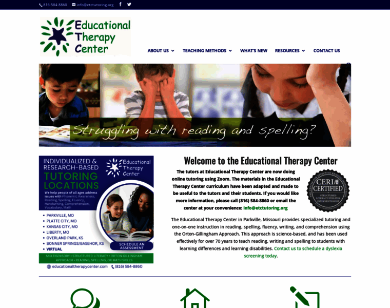 Educationaltherapycenter.com thumbnail