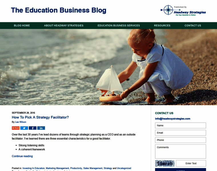 Educationbusinessblog.com thumbnail