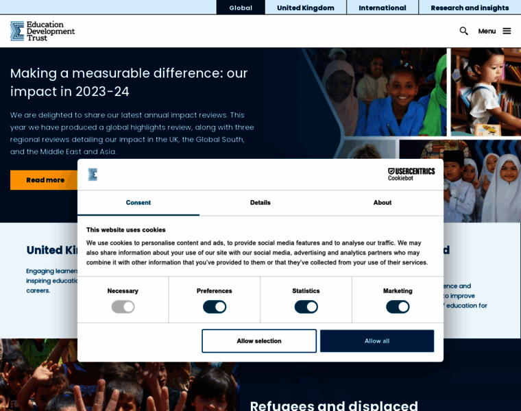 Educationdevelopmenttrust.com thumbnail