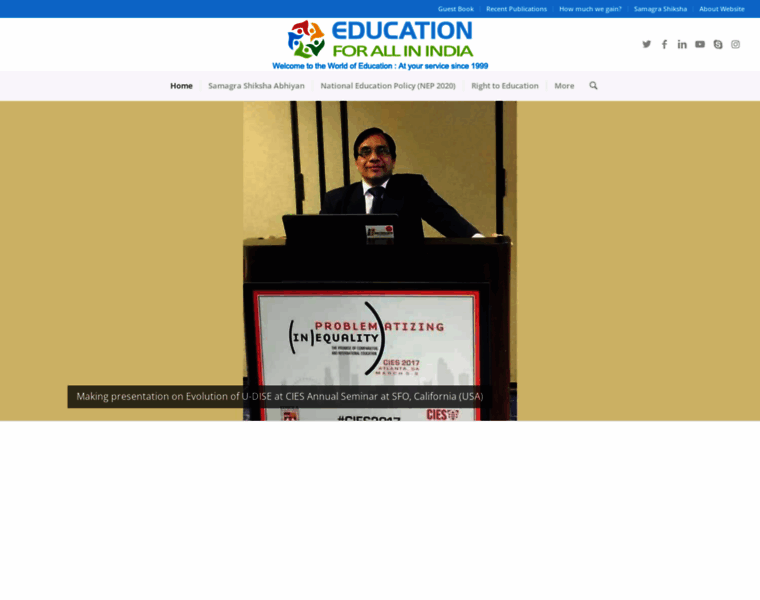 Educationforallinindia.com thumbnail