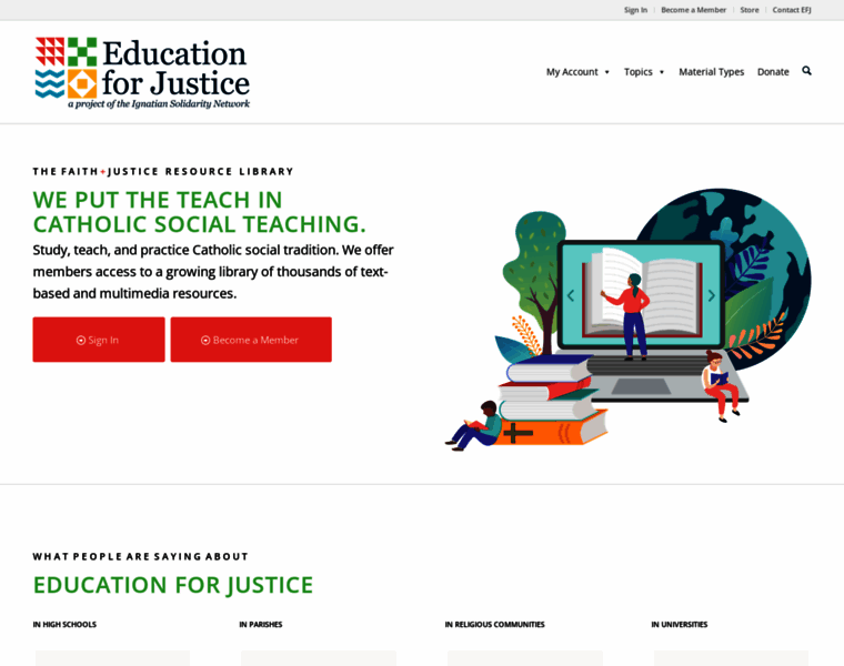 Educationforjustice.org thumbnail