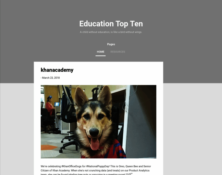 Educationtopten.com thumbnail