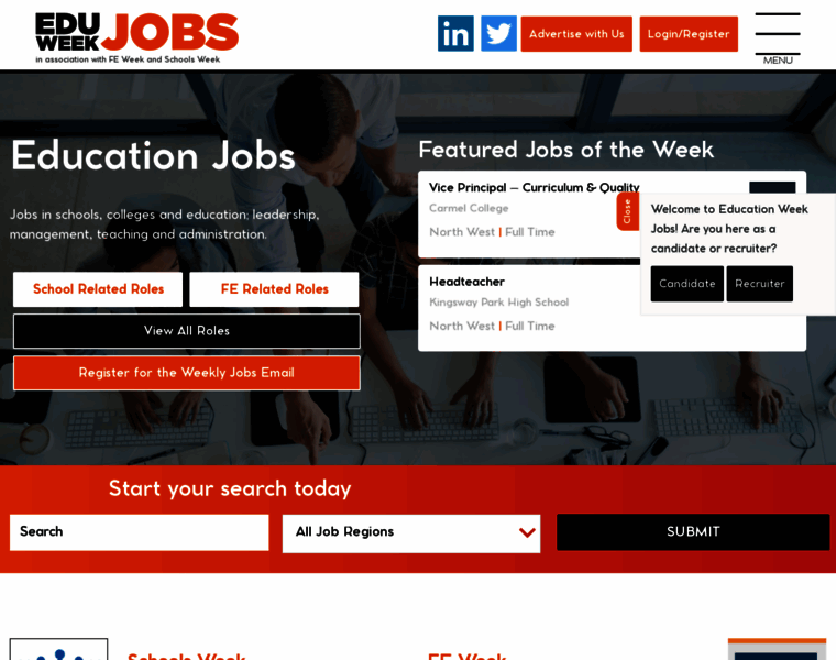 Educationweekjobs.co.uk thumbnail