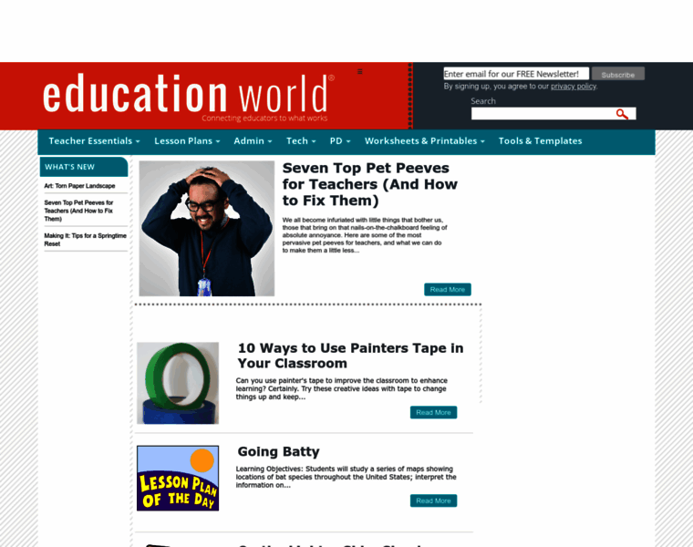 Educationworld.com thumbnail