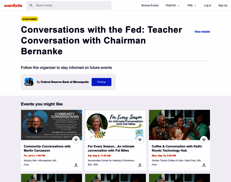 Educatorsconversation.eventbrite.com thumbnail