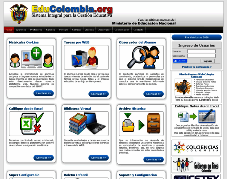Educolombia.org thumbnail