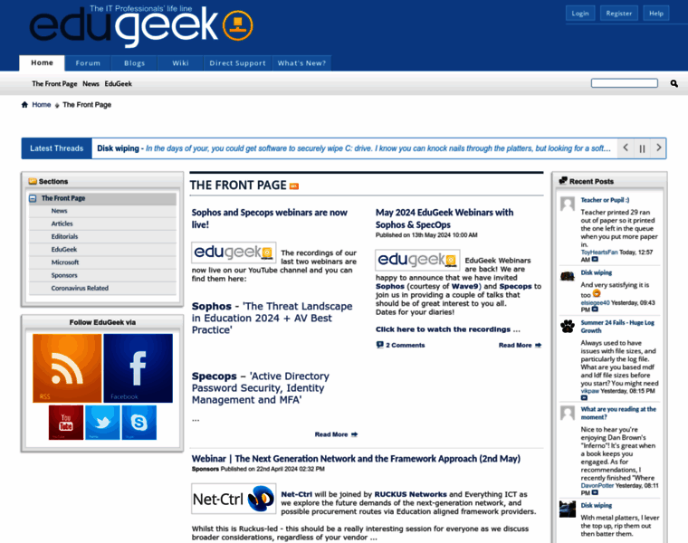 Edugeek.net thumbnail Edugeek.net thumbnail
