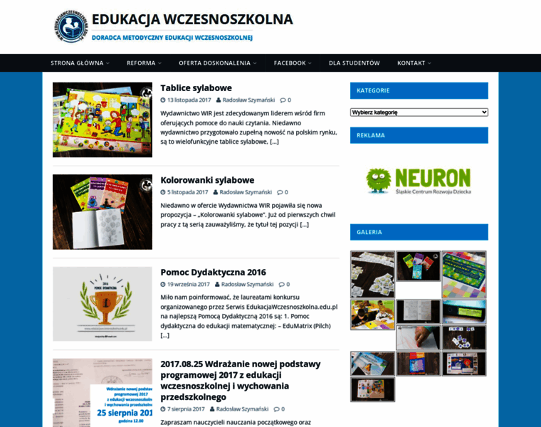 Edukacjawczesnoszkolna.edu.pl thumbnail
