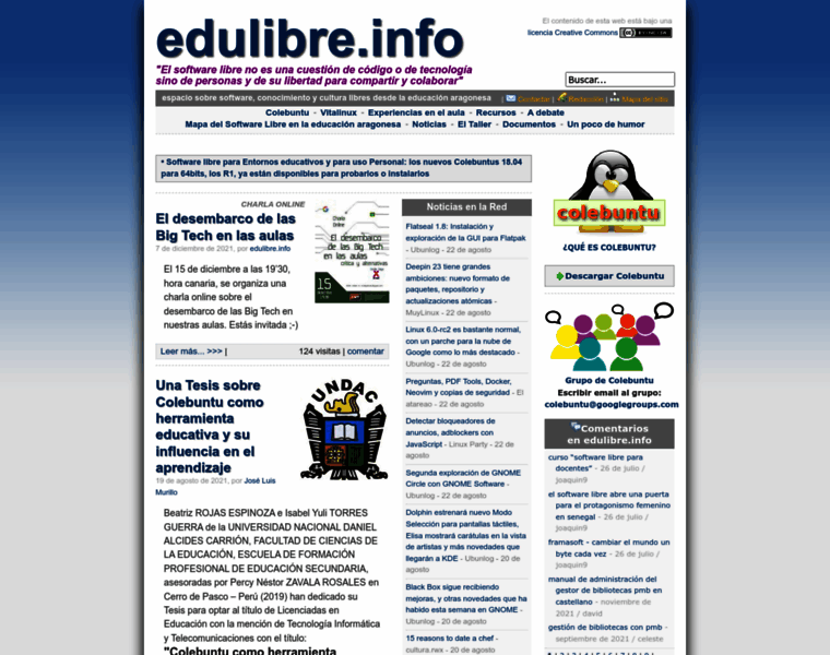 Edulibre.info thumbnail