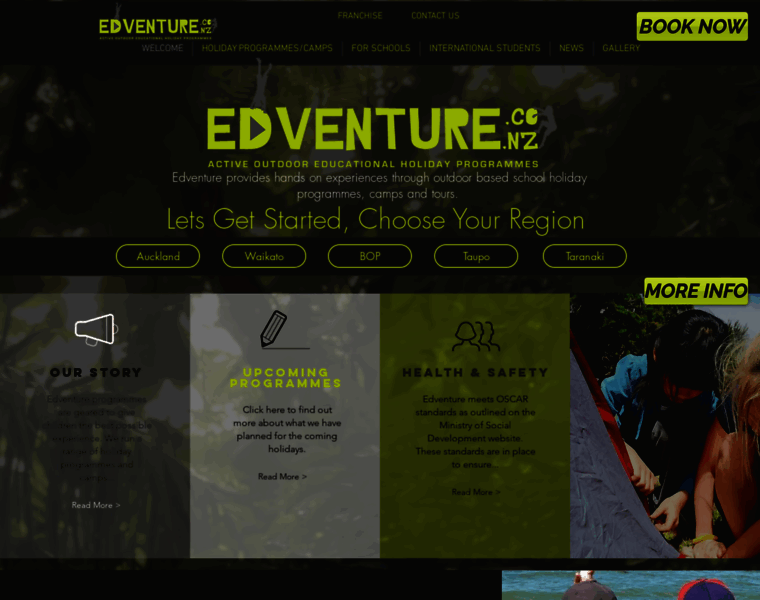 Edventure.co.nz thumbnail