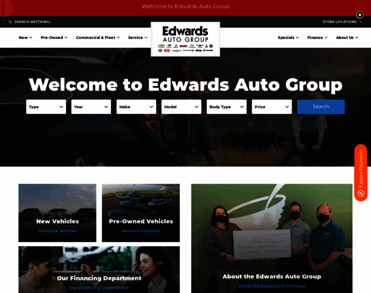 Edwardsautogroup.com thumbnail