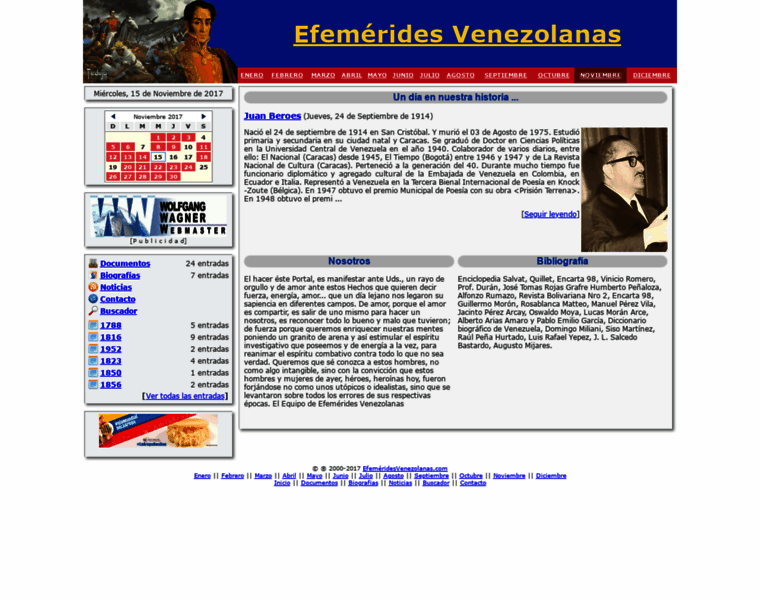 Efemeridesvenezolanas.com thumbnail