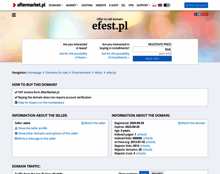 Efest.pl thumbnail Efest.pl thumbnail