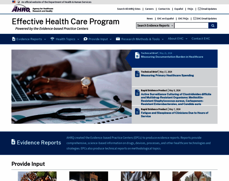 Effectivehealthcare.ahrq.gov thumbnail