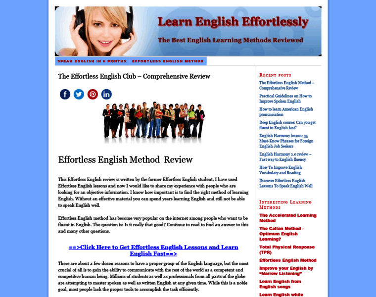 Effortlessenglishlearning.com thumbnail