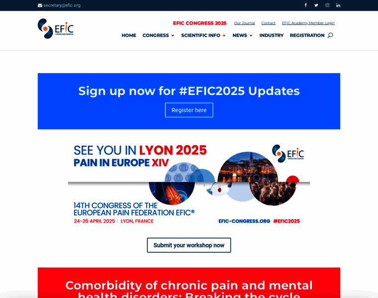 Efic-congress.org thumbnail