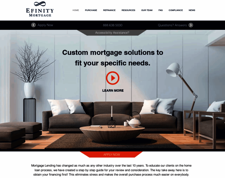 Efinitymortgage.com thumbnail Efinitymortgage.com thumbnail