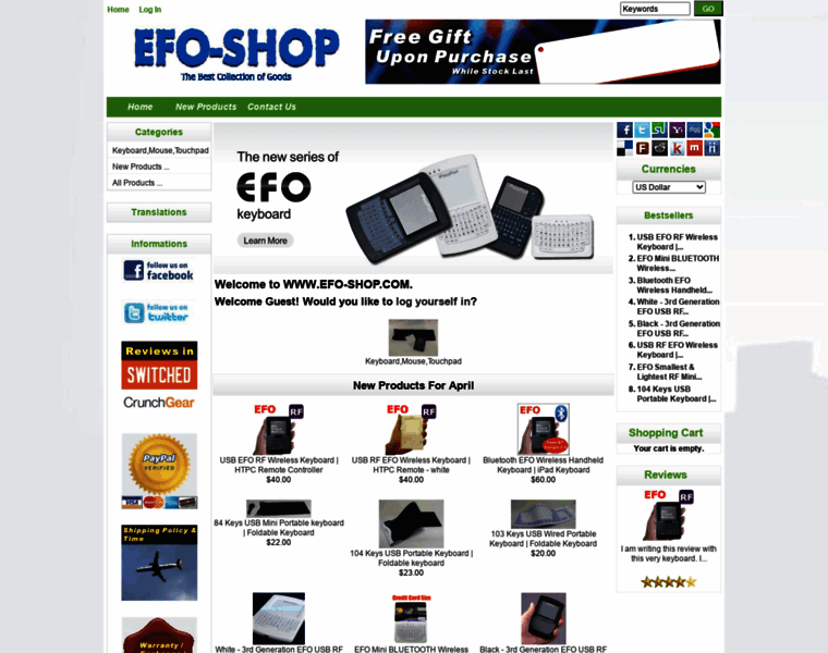 Efo-shop.com thumbnail