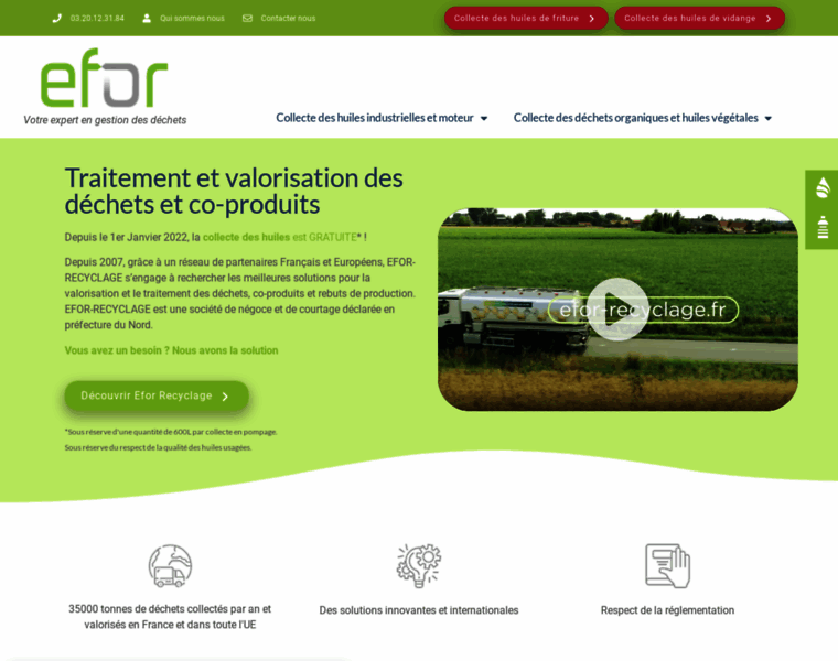 Efor-recyclage.fr thumbnail