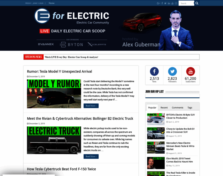Eforelectric.com thumbnail