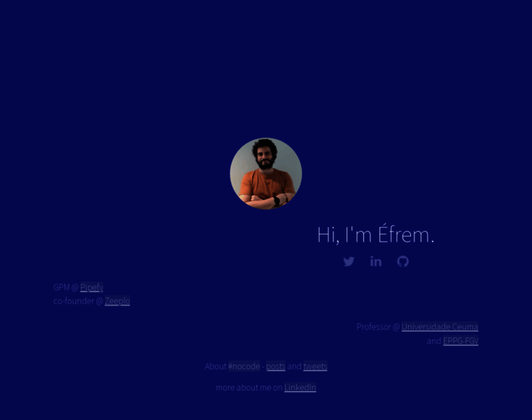 Efrem.io thumbnail Efrem.io thumbnail