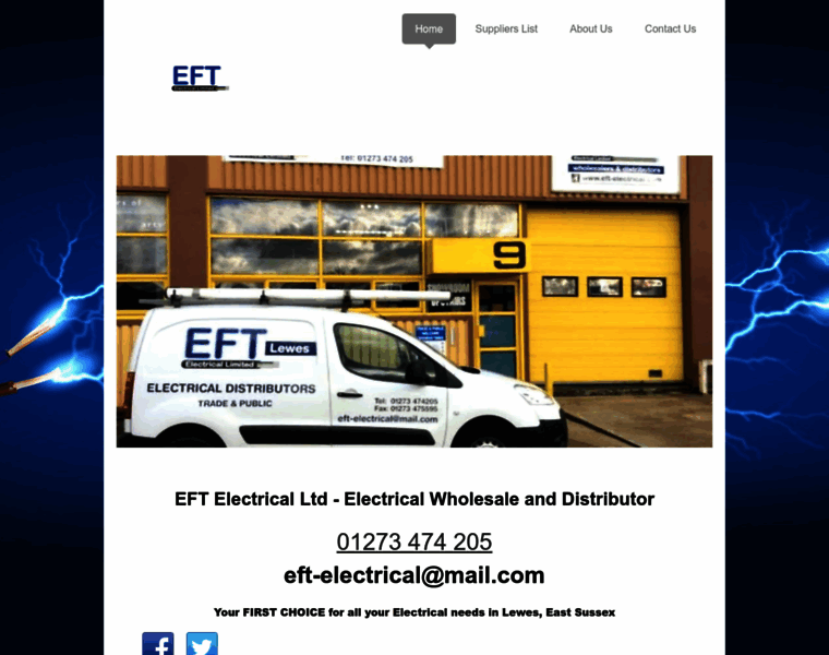 Eft-electrical.com thumbnail