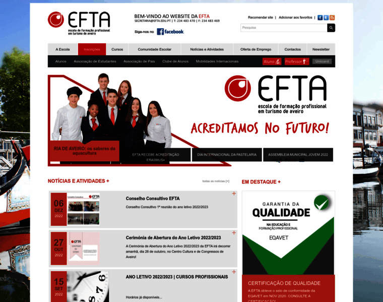Efta.edu.pt thumbnail