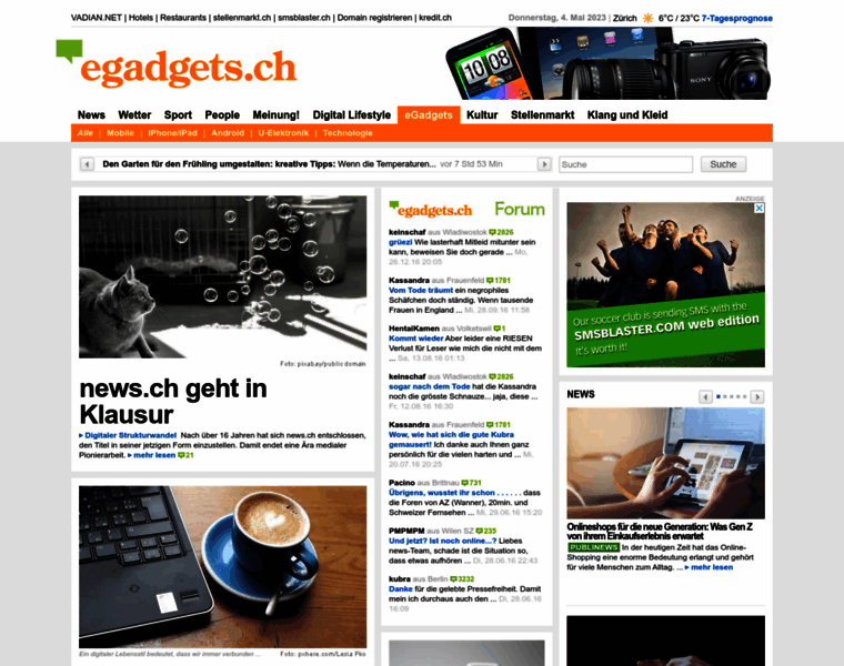 Egadgets.ch thumbnail