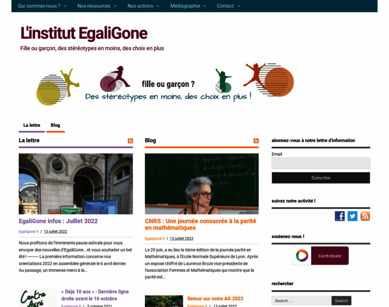 Egaligone.org thumbnail