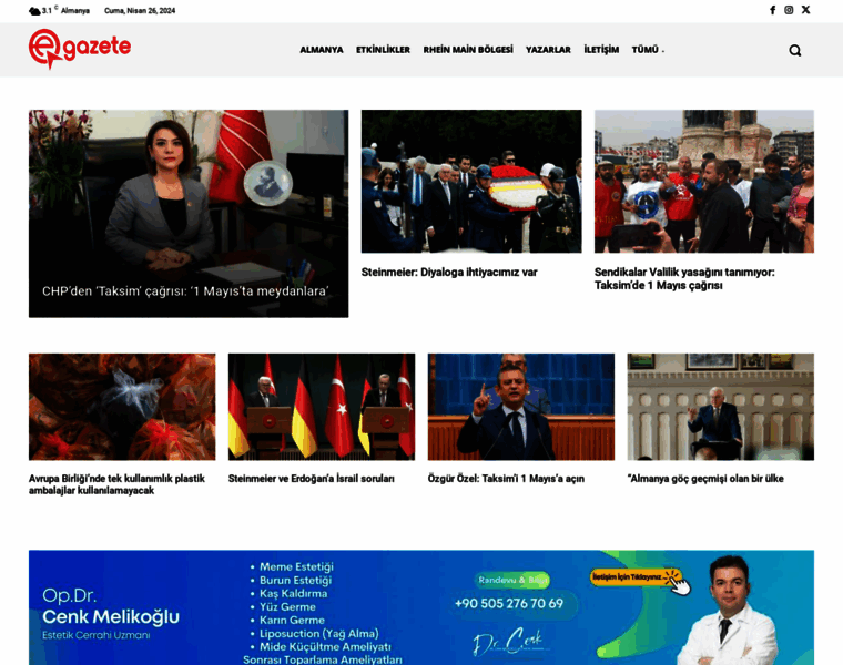 Egazete.site thumbnail