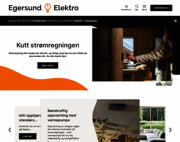 Egersund-elektro.no thumbnail