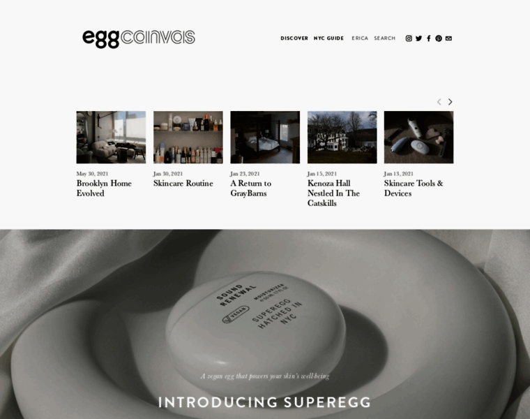 Eggcanvas.com thumbnail