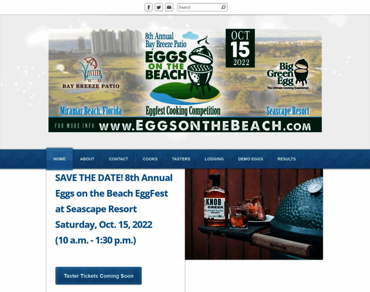 Eggsonthebeach.com thumbnail