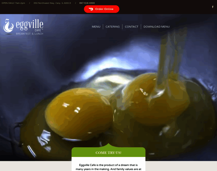Eggvillecafe.com thumbnail