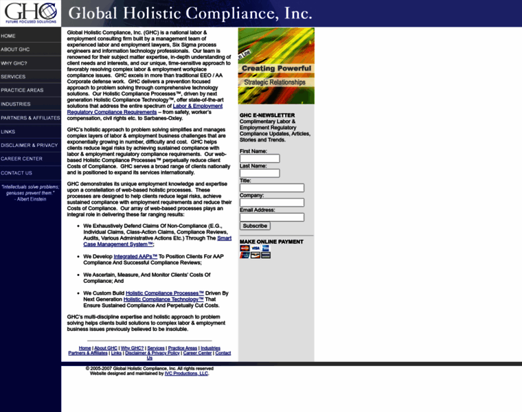 Eglobalcompliance.com thumbnail