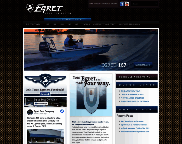 Egretboats.com thumbnail