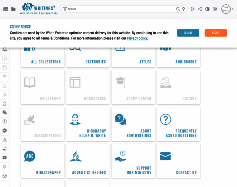 Egwwritings.org thumbnail