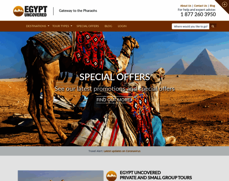 Egypt-uncovered.com thumbnail